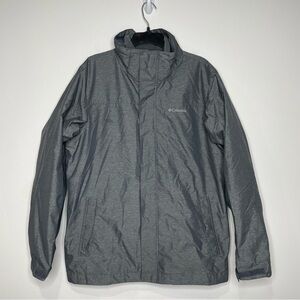 Columbia Interchange jacket gray size medium